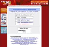 Tablet Screenshot of empresasdominicanas.com